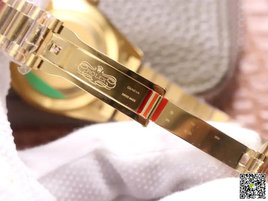 Rolex Day-Date M228348RBR-0008 EW Factory Champagne Dial