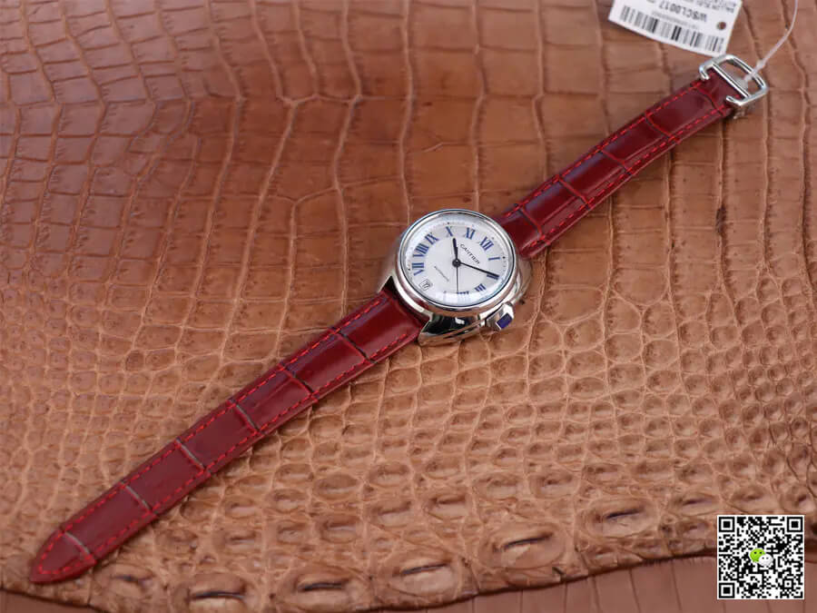 Cle De Cartier WSCL0017 V6 Factory White Dial