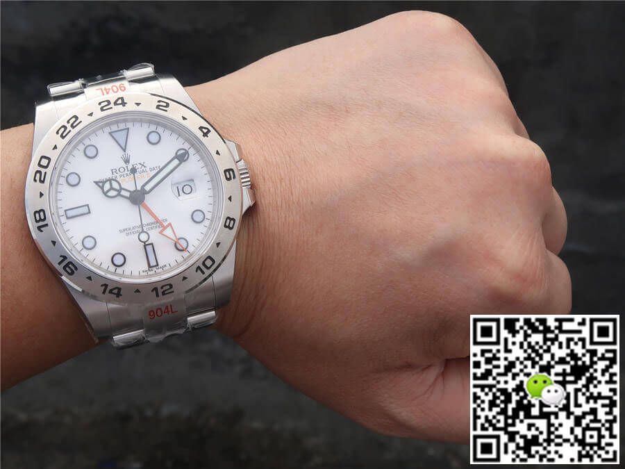 Rolex Explorer M216570-0001 GM Factory V4 Stainless Steel White Dial