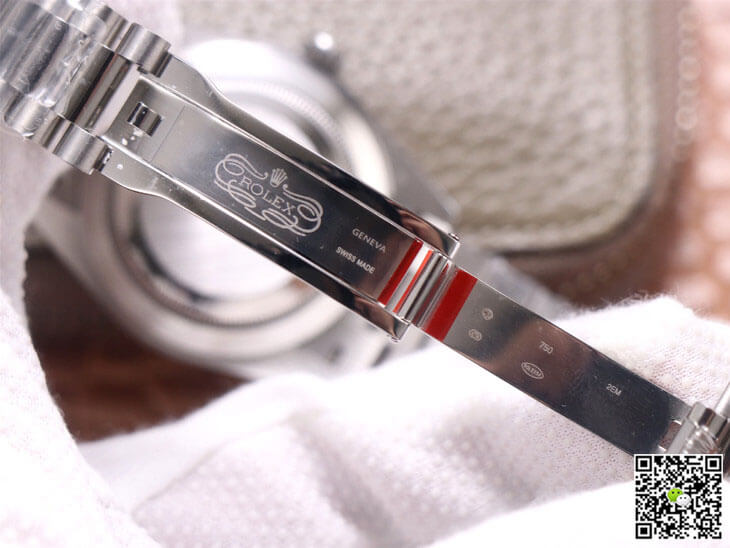 Rolex Day-Date M228349RBR-0001 EW Factory Diamond Silver Dial