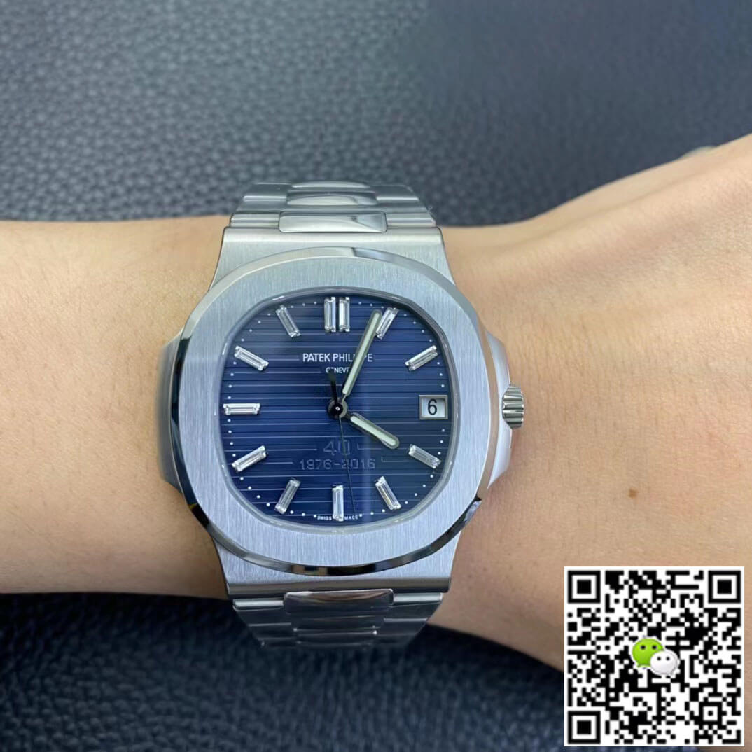 Patek Philippe Nautilus 5711/1P 40th Anniversary Edition PPF Factory Dark Blue Dial