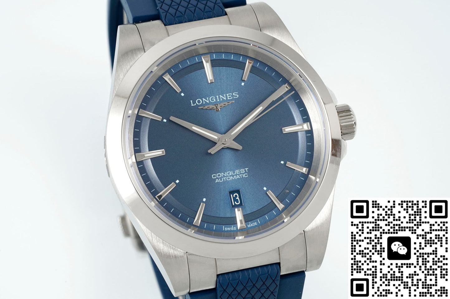 Longines Concas L3.830.4.92.9 AF Factory Rubber Strap