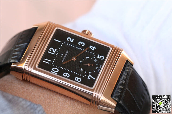Jaeger-LeCoultre Reverso Q3732470 Rose Gold Black Dial