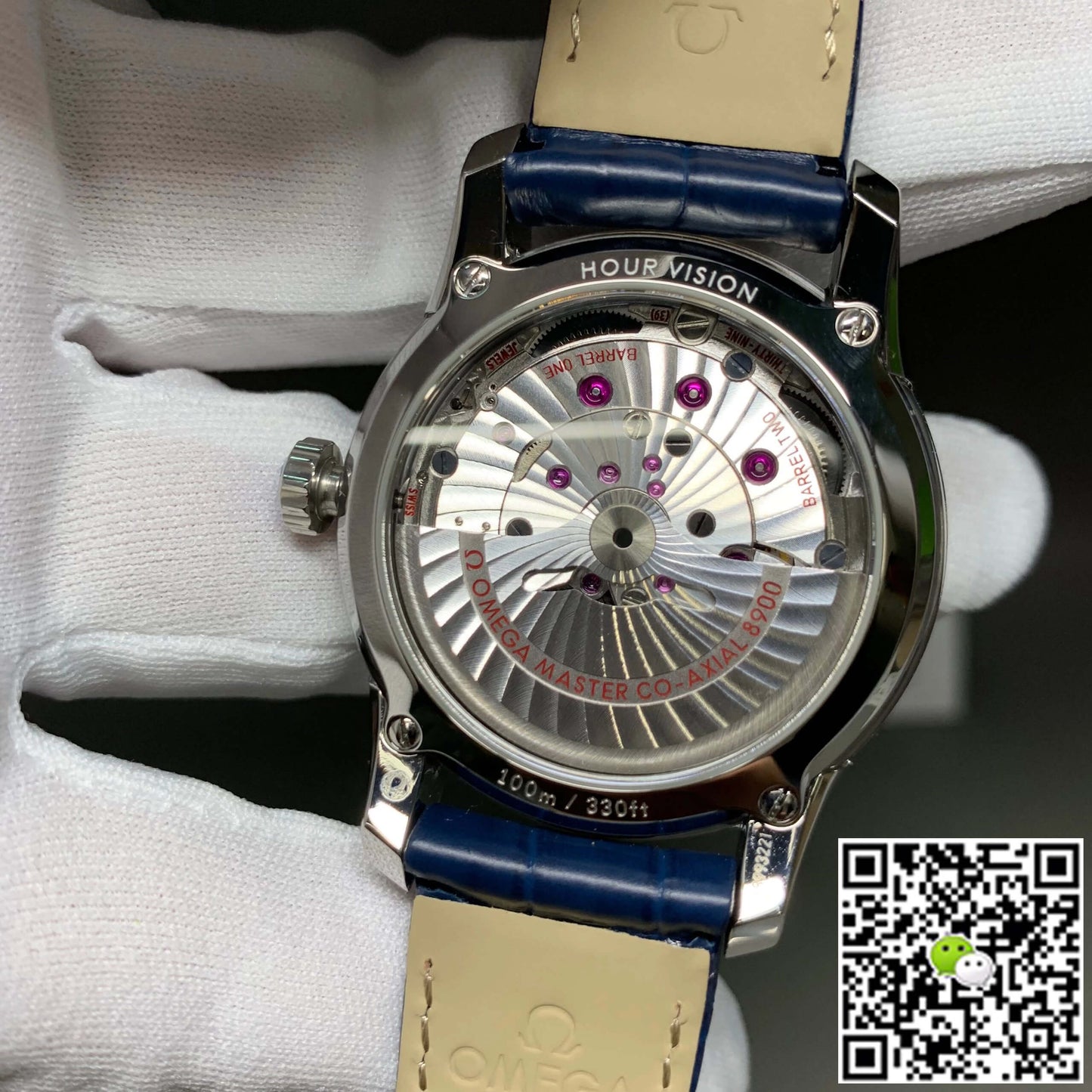 Omega De Ville 433.33.41.21.03.001 VS Factory Blue Dial