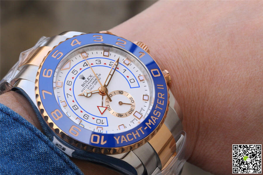 Rolex Yacht-Master M116681-0002 JF Factory White Dial