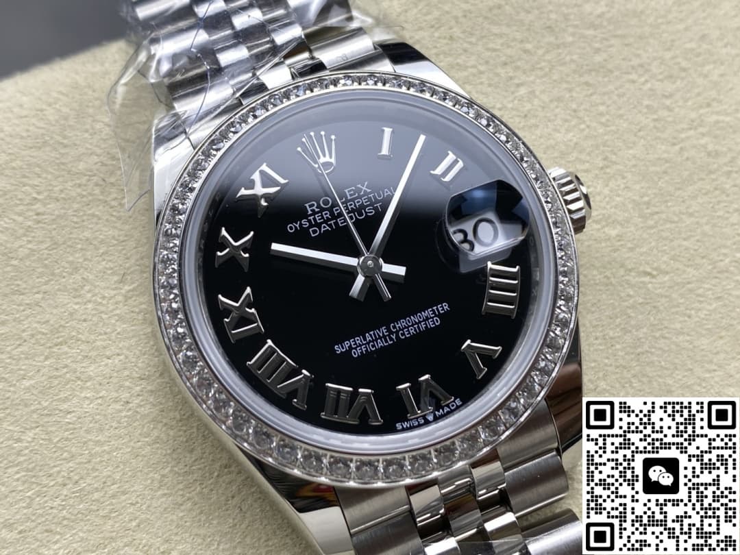 Rolex Datejust M278384RBR-0002 AR Factory Diamond Bezel