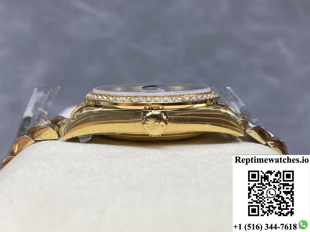 Rolex Day-Date M128348rbr-0069 8+ factory solid case back