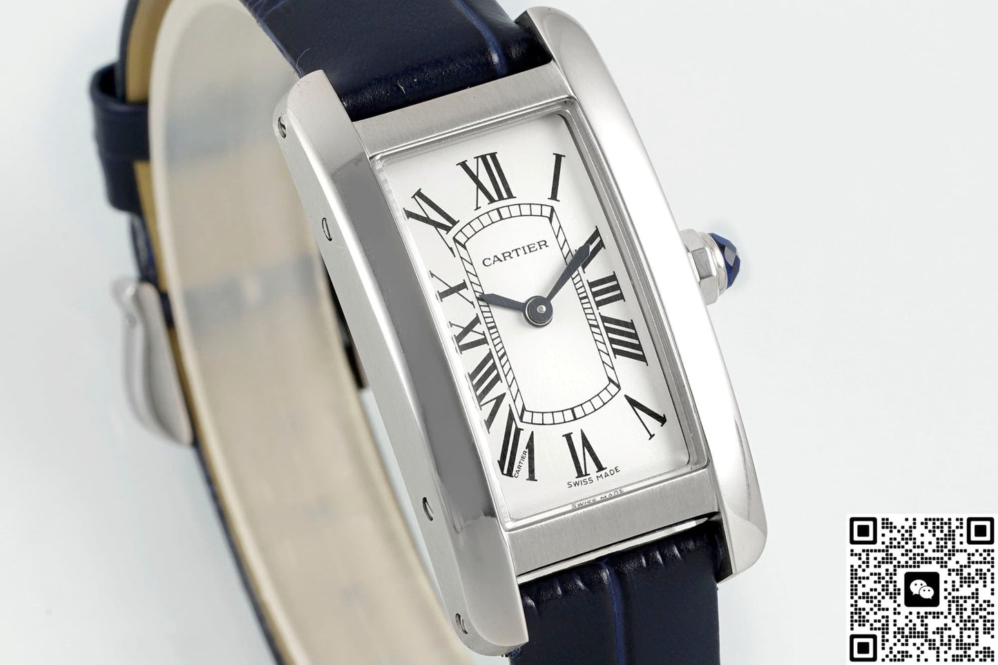 Cartier Tank WSTA0082 AF Factory Alligator Leather Strap