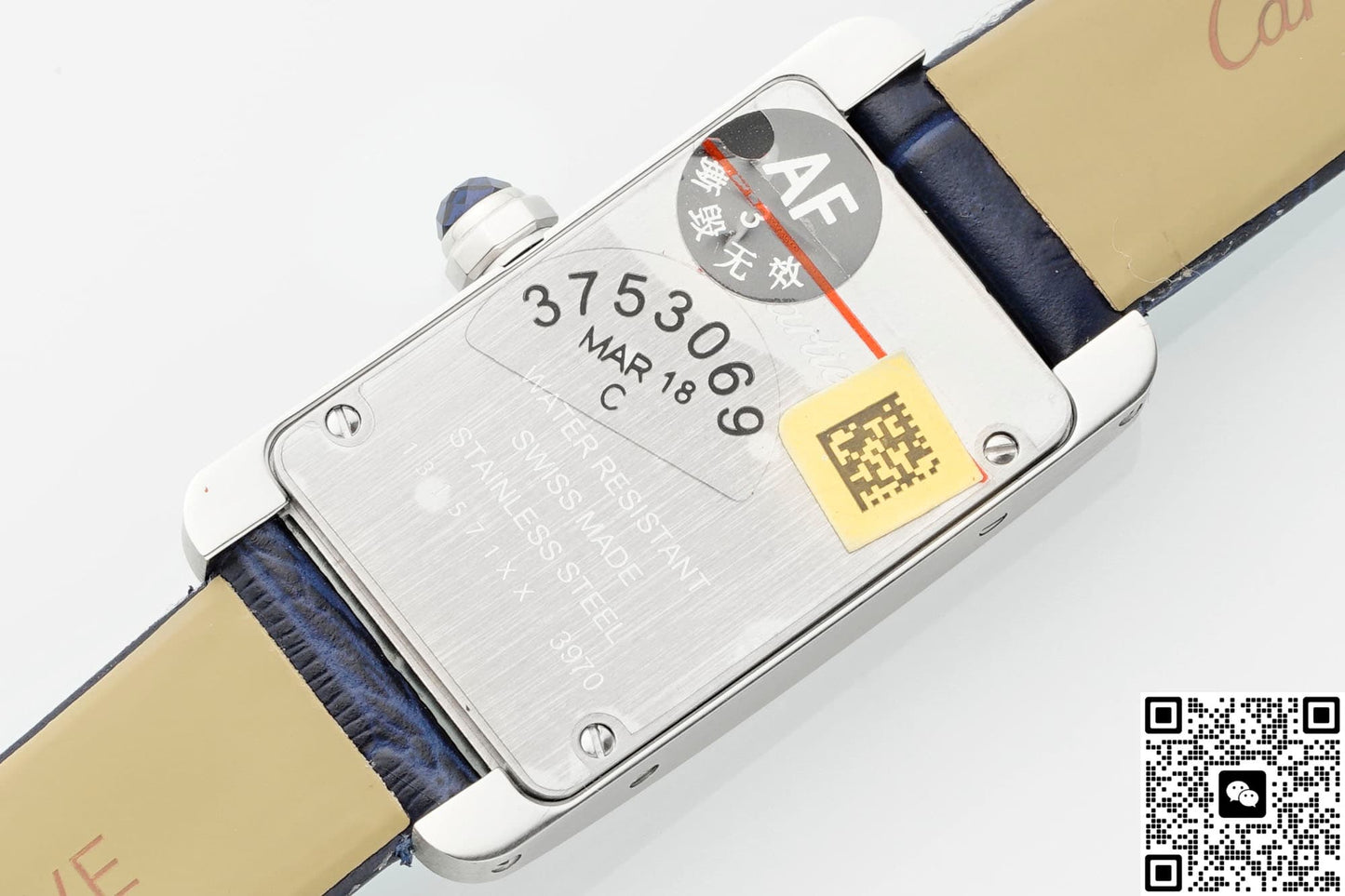 Cartier Tank WSTA0082 AF Factory Alligator Leather Strap