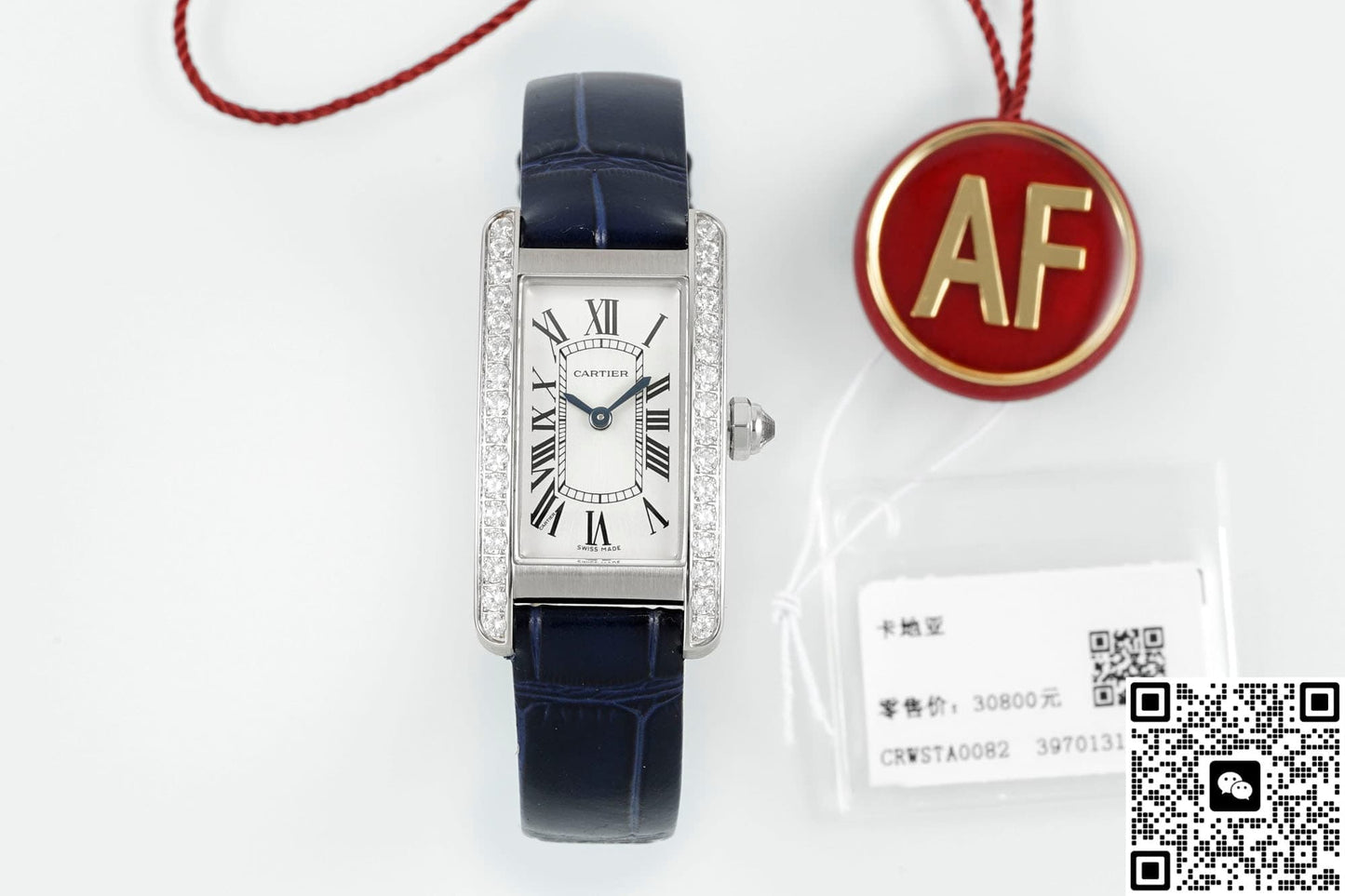 Cartier Tank AF Factory Diamond-Set Bezel