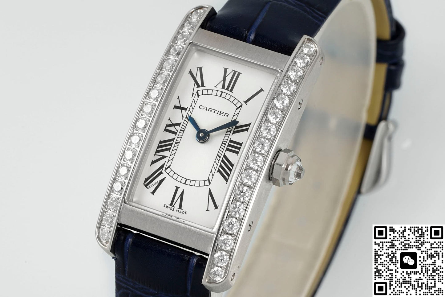 Cartier Tank AF Factory Diamond-Set Bezel