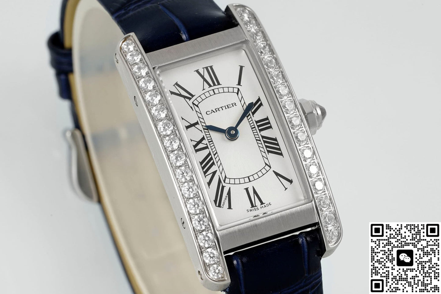 Cartier Tank AF Factory Diamond-Set Bezel