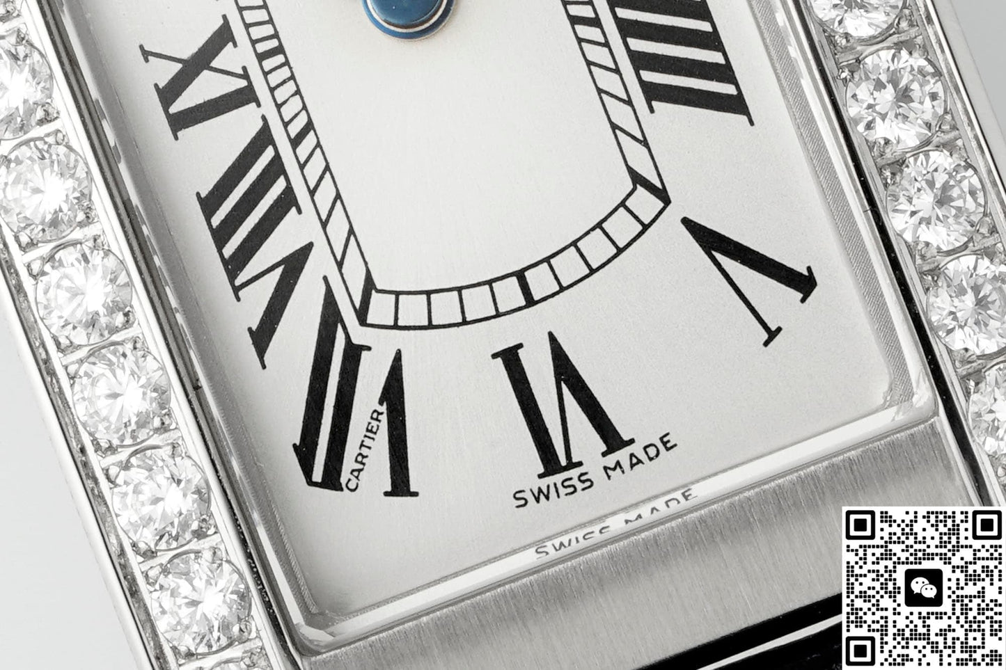 Cartier Tank AF Factory Diamond-Set Bezel