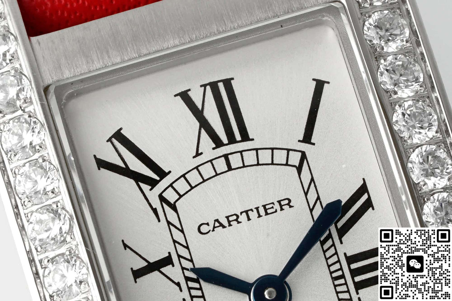 Cartier Tank AF Factory Red Strap