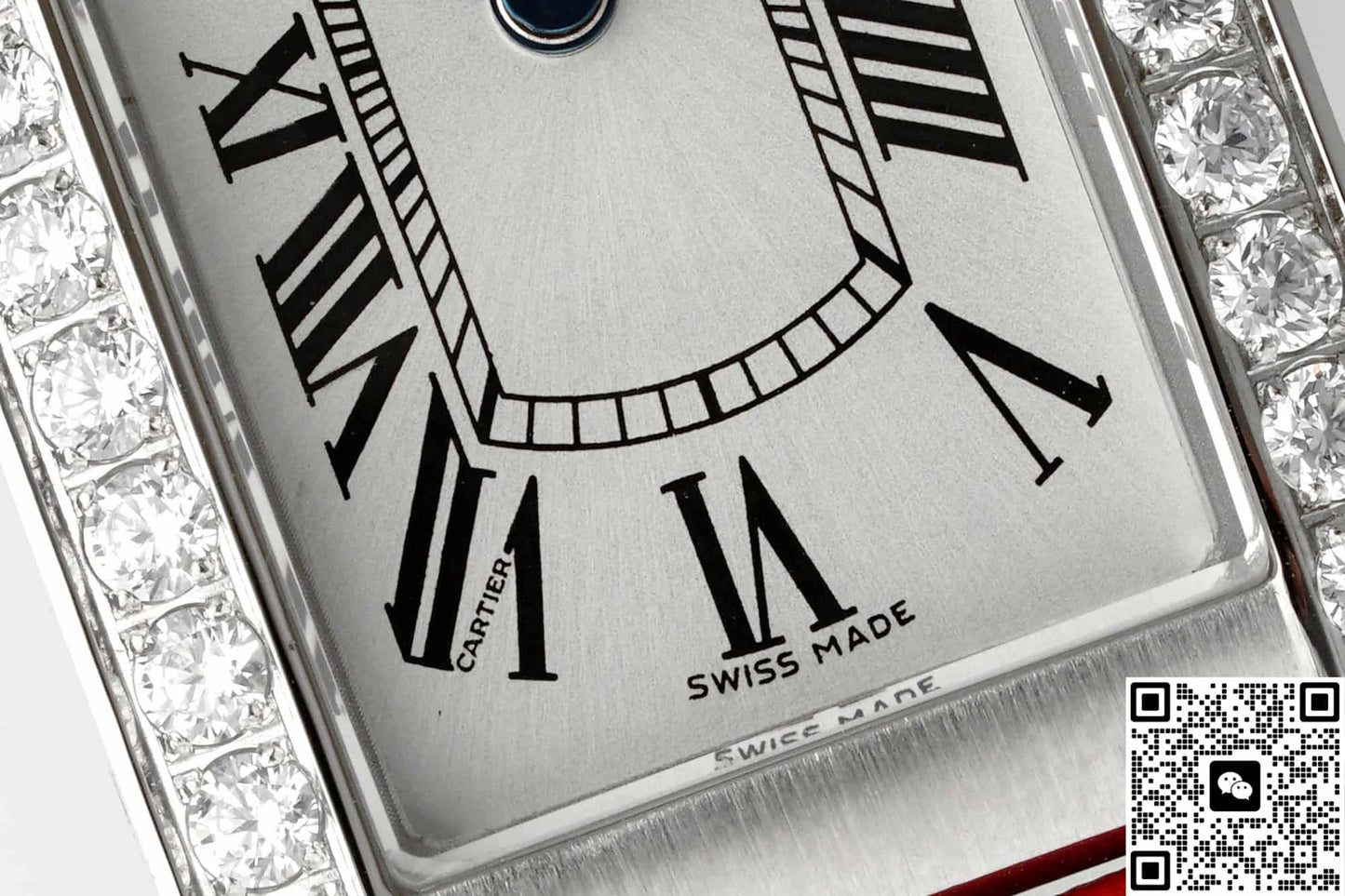 Cartier Tank AF Factory Red Strap