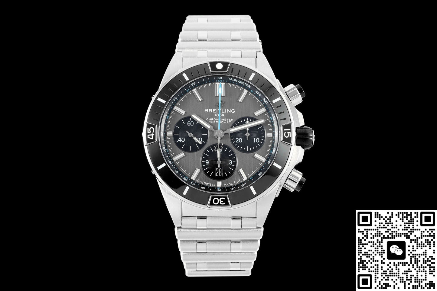 Breitling Chronomat EB0136251M1S1 TF Factory Stainless steel strap