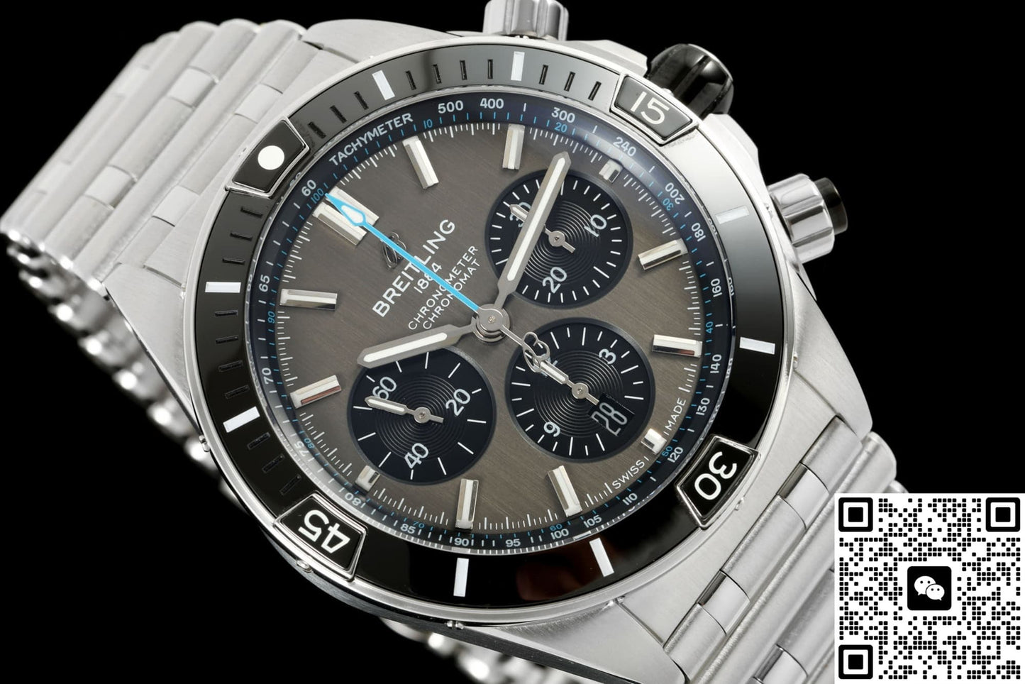 Breitling Chronomat EB0136251M1S1 TF Factory Stainless steel strap