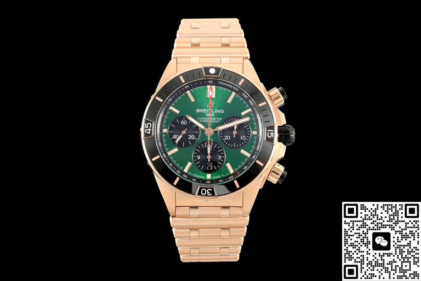 Breitling Chronomat RB01361A1L1S1 TF Factory Rose Gold Strap