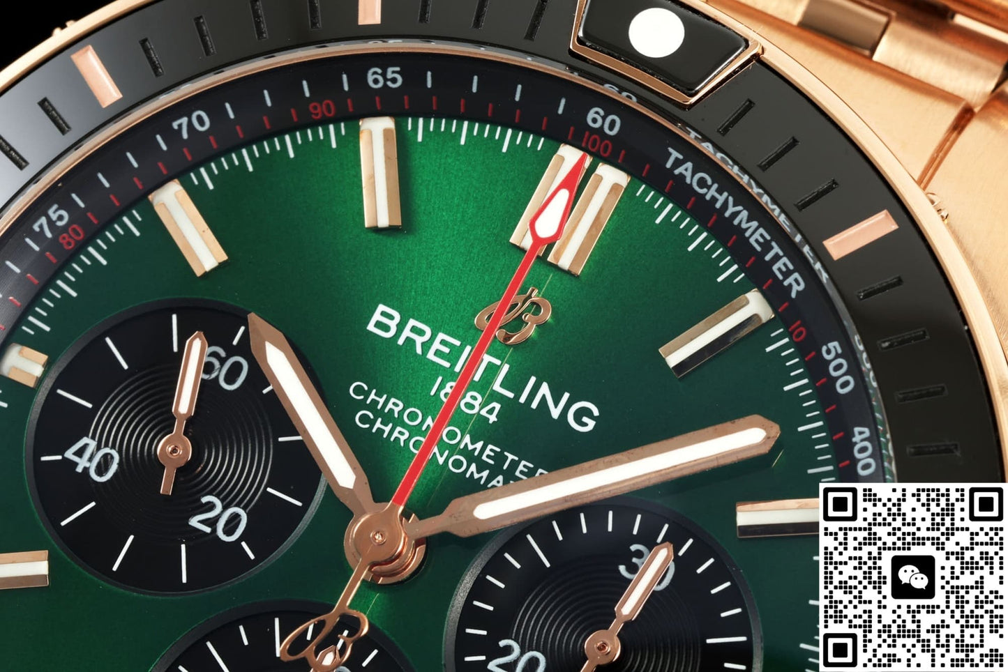Breitling Chronomat RB01361A1L1S1 TF Factory Rose Gold Strap