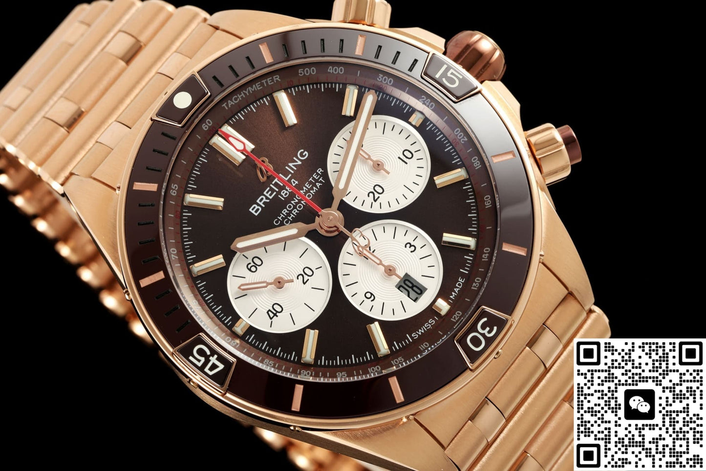 Breitling Chronomat RB0136E31Q1S1 TF Factory Rose Gold Case