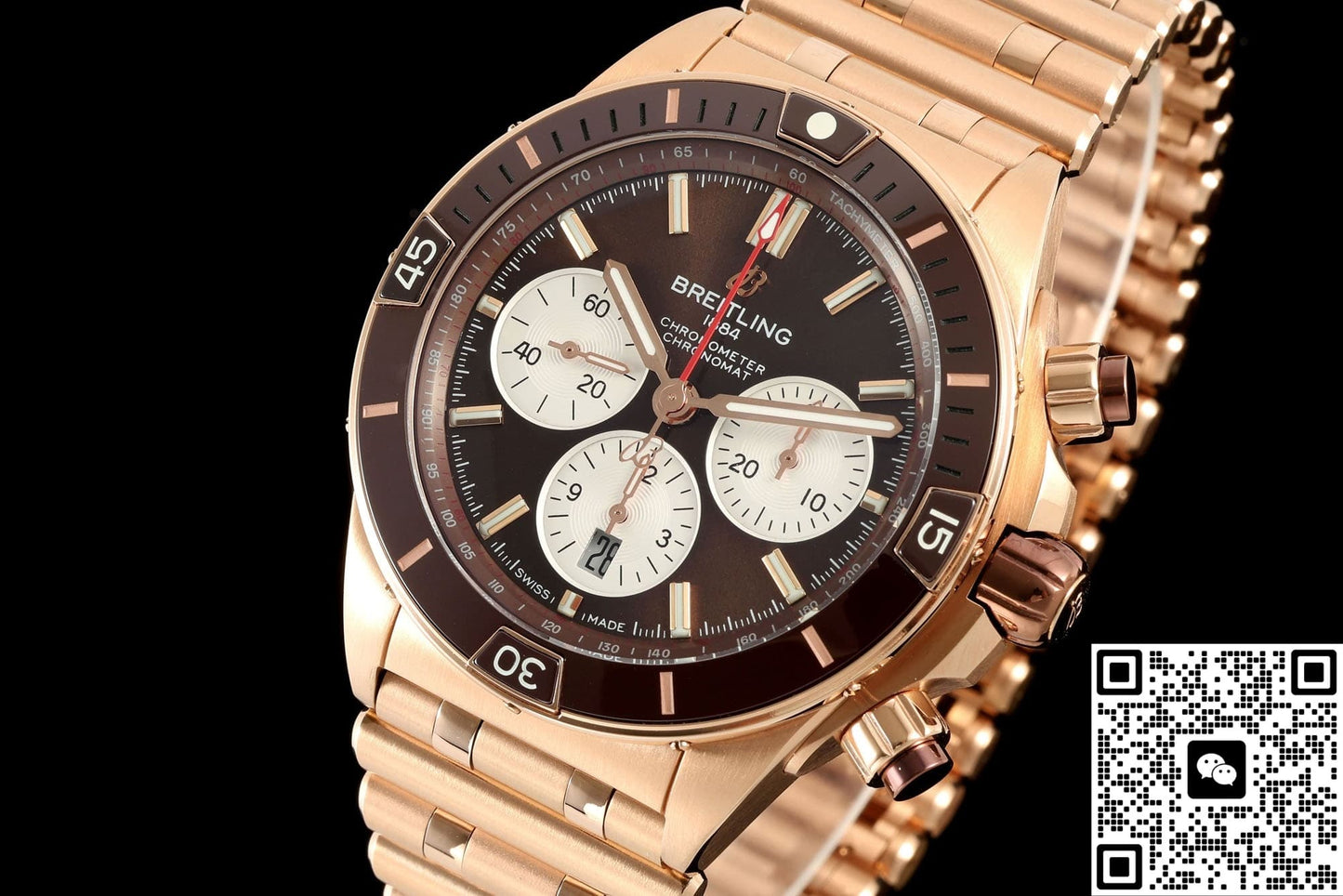 Breitling Chronomat RB0136E31Q1S1 TF Factory Rose Gold Case