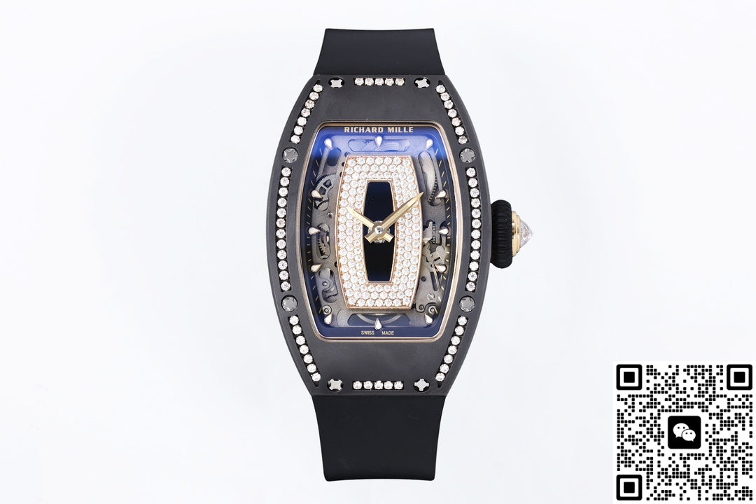 Richard Mille RM07-01 ZF Factory Black Ceramic Case