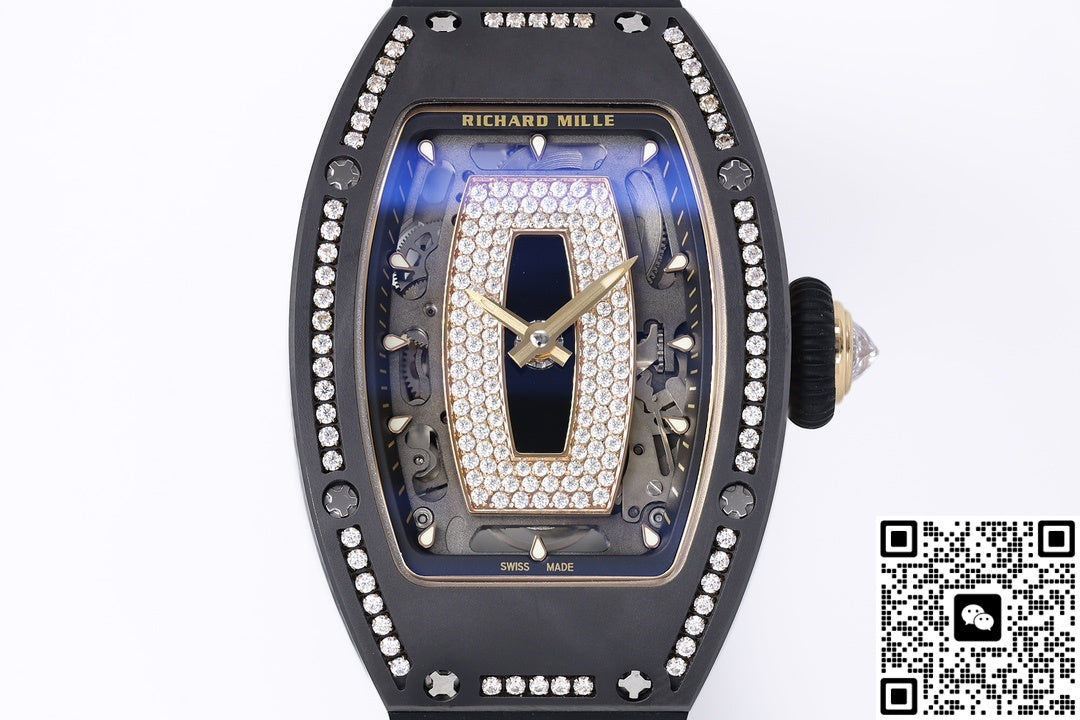 Richard Mille RM07-01 ZF Factory Black Ceramic Case