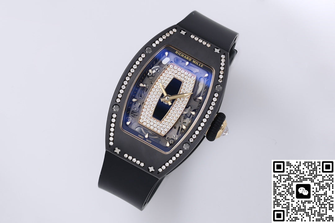 Richard Mille RM07-01 ZF Factory Black Ceramic Case