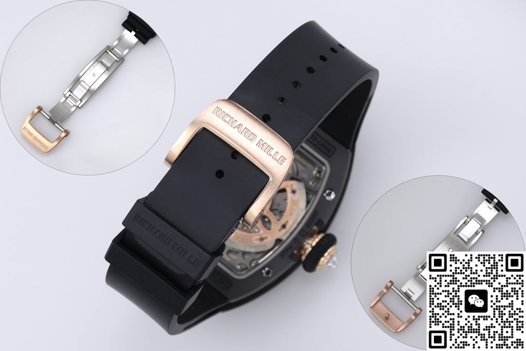 Richard Mille RM07-01 ZF Factory Black Ceramic Case