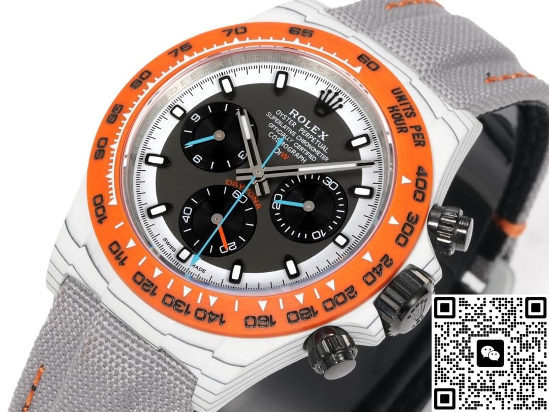 Rolex Daytona TW factory Orange Carbon Fiber Bezel