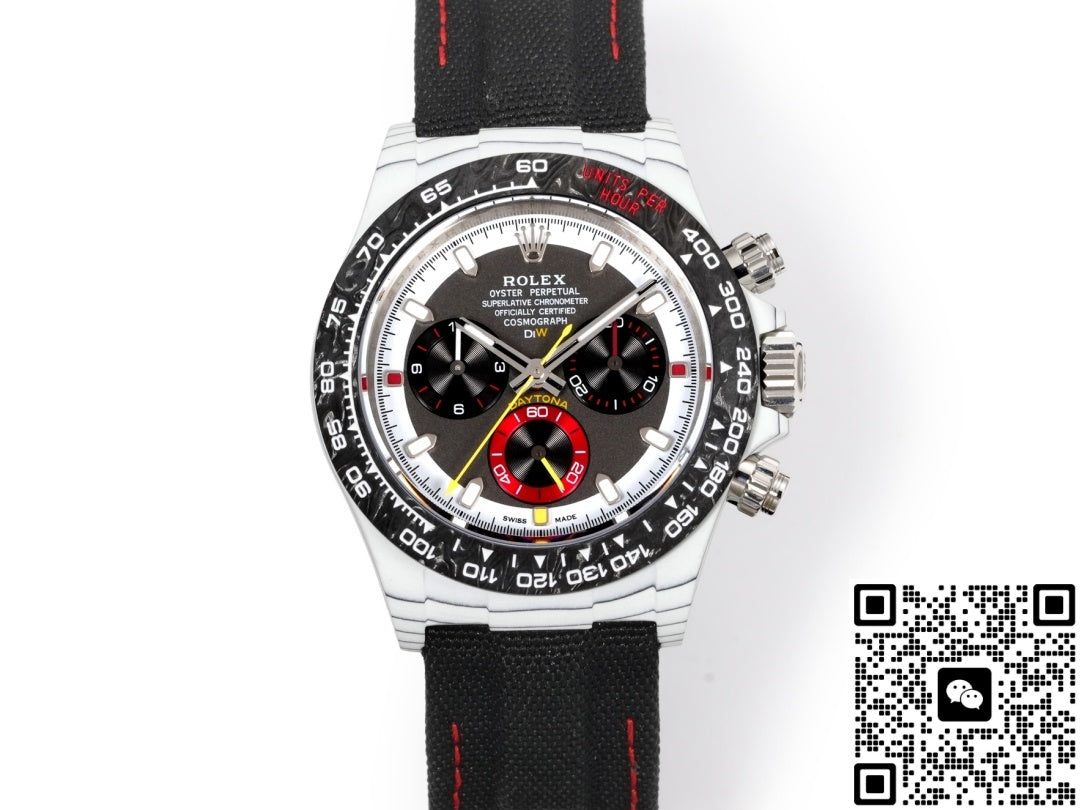 Rolex Daytona TW factory White Carbon Fiber Bezel