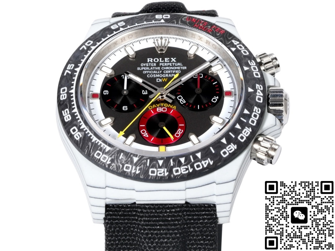 Rolex Daytona TW factory White Carbon Fiber Bezel