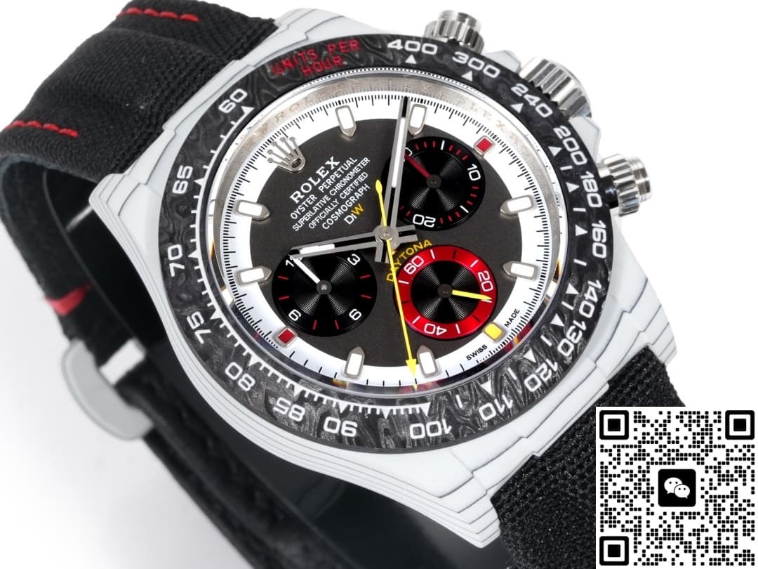 Rolex Daytona TW factory White Carbon Fiber Bezel