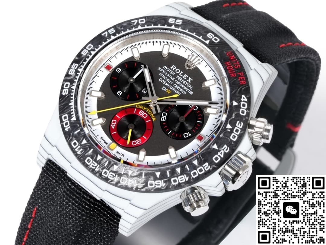 Rolex Daytona TW factory White Carbon Fiber Bezel