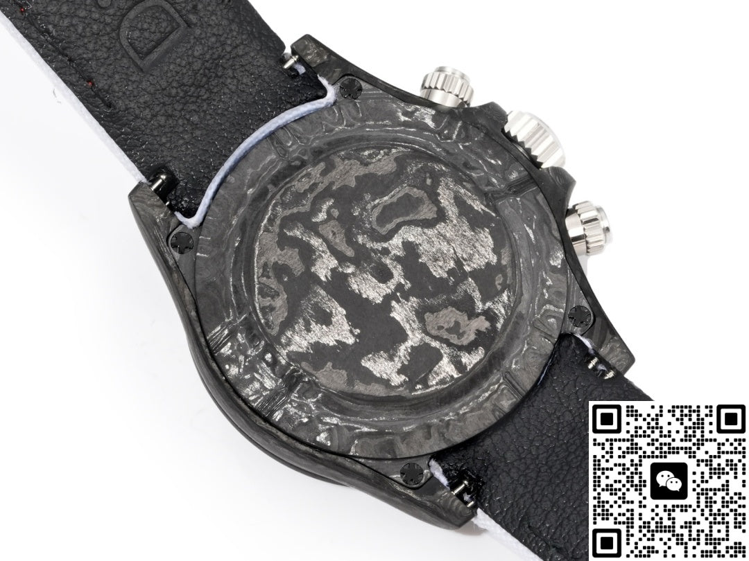 Rolex Daytona TW factory Black Carbon Fiber Bottom Cover
