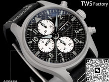 IWC Pilot IW377903 TWS Factory Week Display