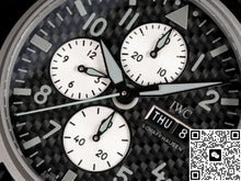 IWC Pilot IW377903 TWS Factory Week Display