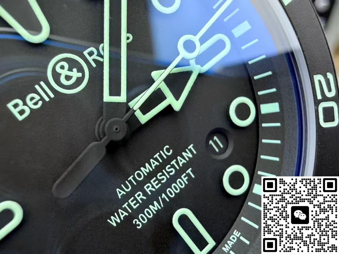 Bell & Ross Instruments BR03A-D-OL-CE-SRB M+ Factory Date Display