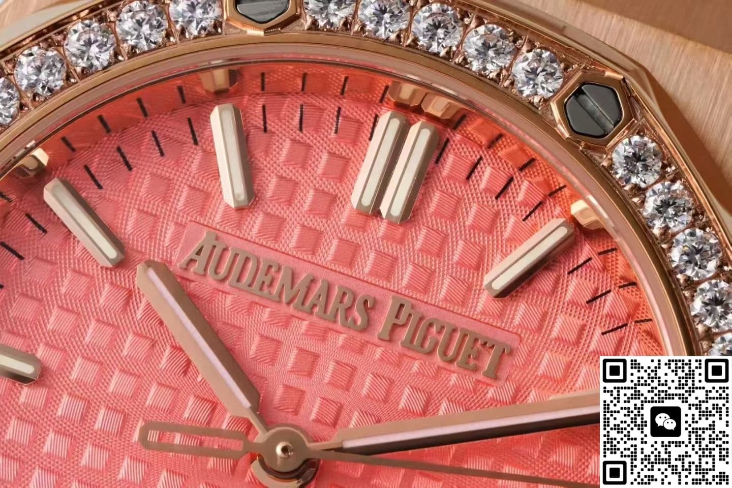 Audemars Piguet Royal Oak 77450 8F Factory Rose Gold Case
