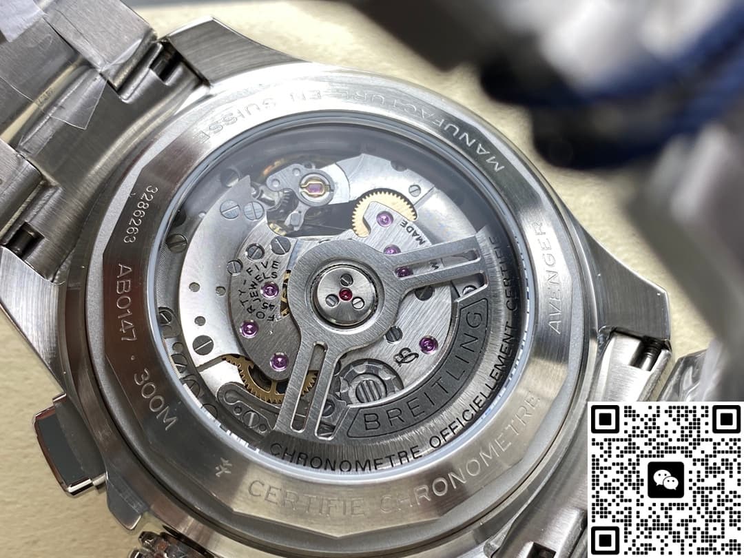 Breitling Avenger AB0147101C1A1 BLS Factory Stainless Steel Bezel