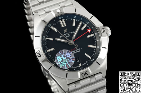 Breitling Chronomat A32398101B1A1 BLS Factory Dual Time Zone