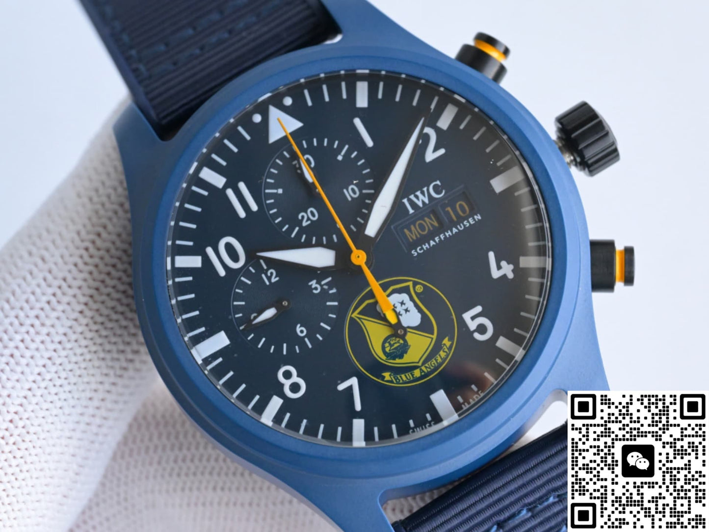 IWC Pilot IW389109 TW Factory Date Display