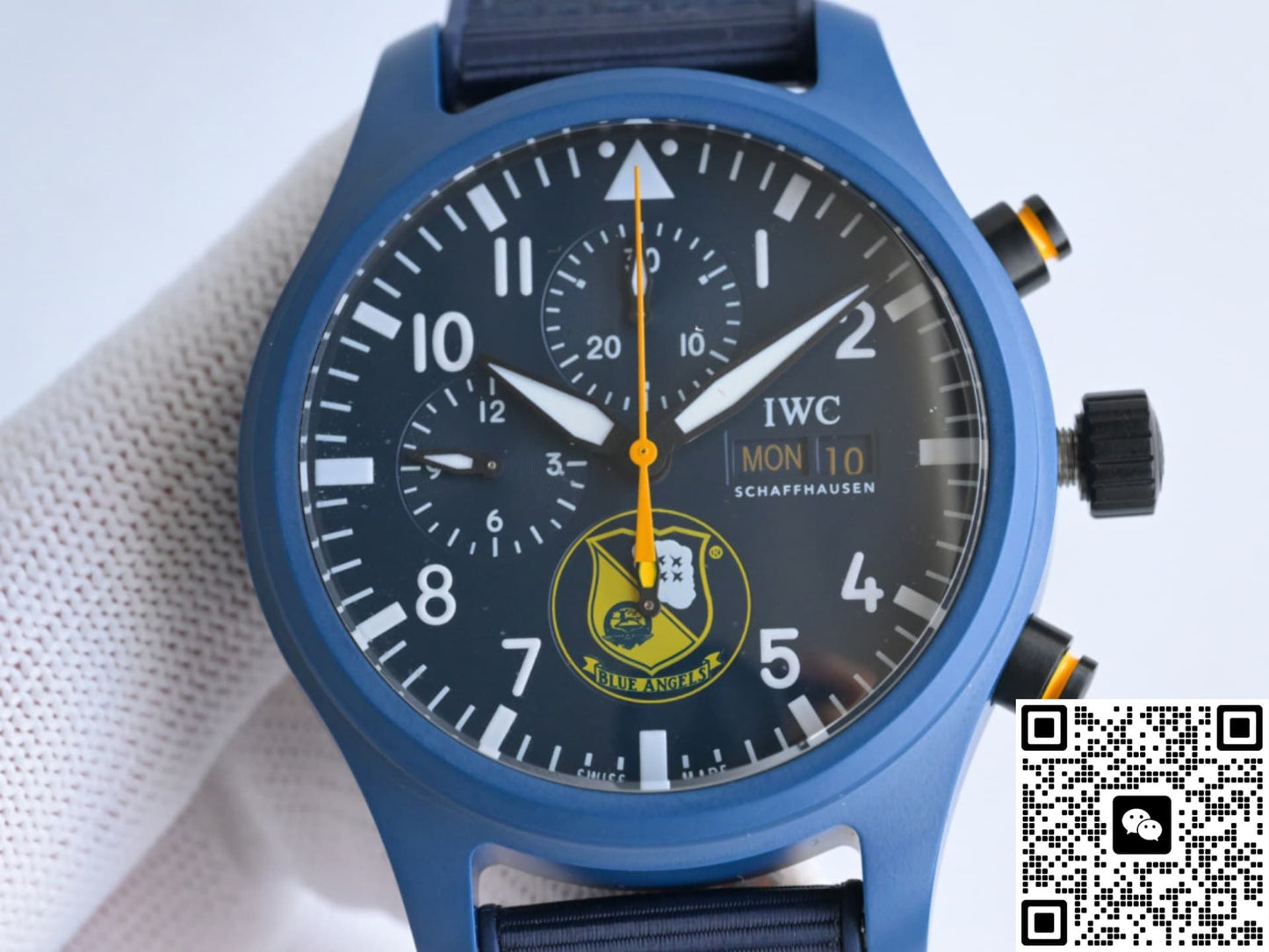 IWC Pilot IW389109 TW Factory Date Display