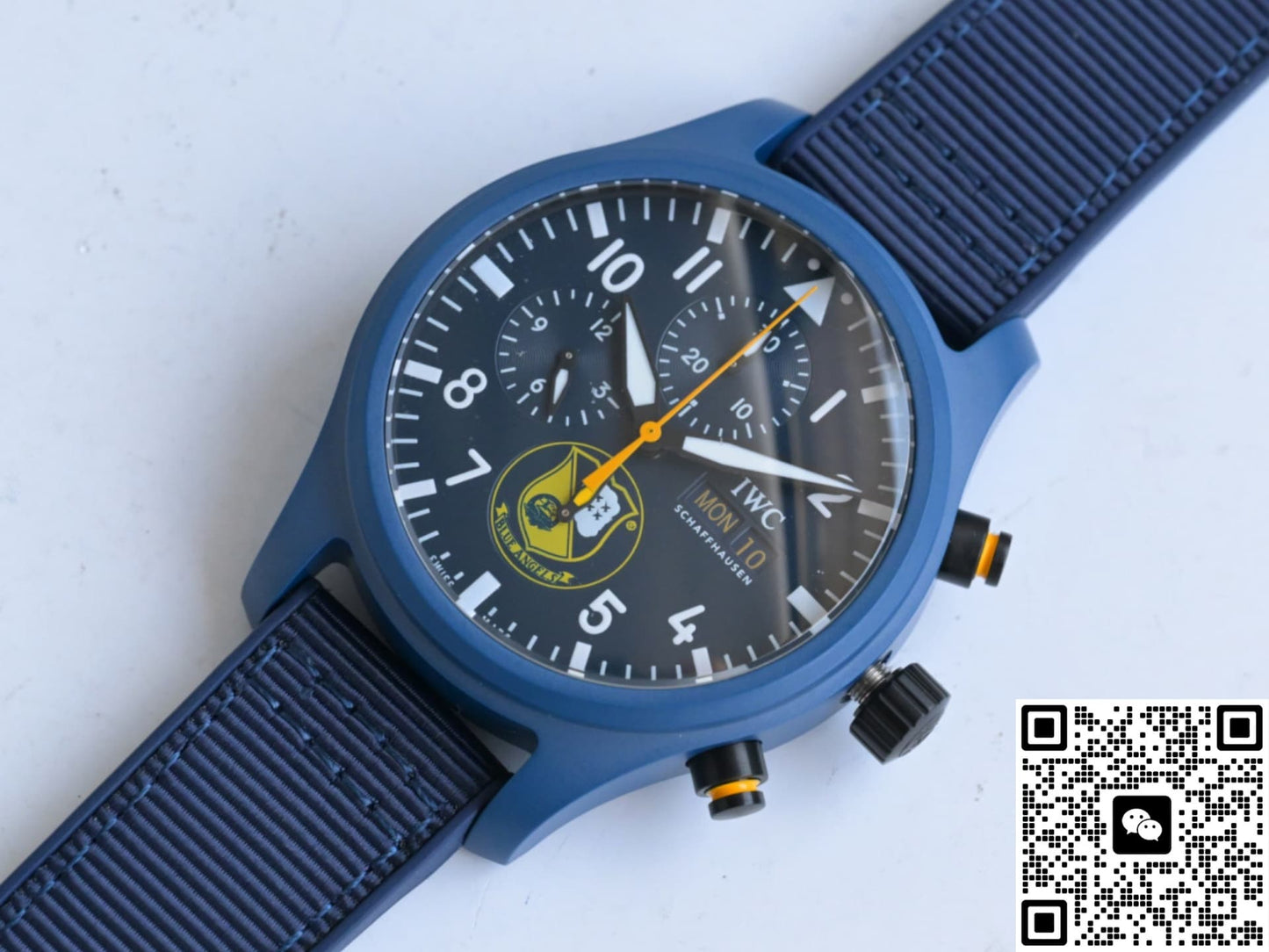 IWC Pilot IW389109 TW Factory Date Display