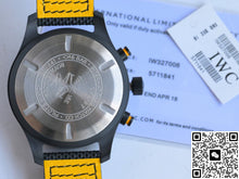 IWC Pilot IW389107 TW Factory Week Display