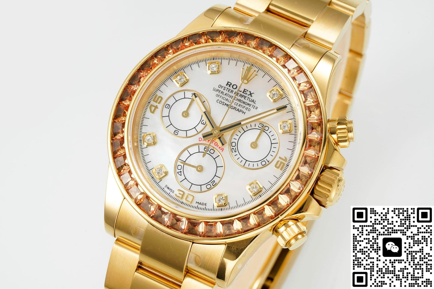Rolex Daytona 116578SACO PPM Factory Diamond-set Bezel