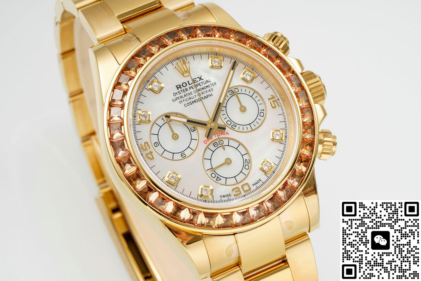 Rolex Daytona 116578SACO PPM Factory Diamond-set Bezel