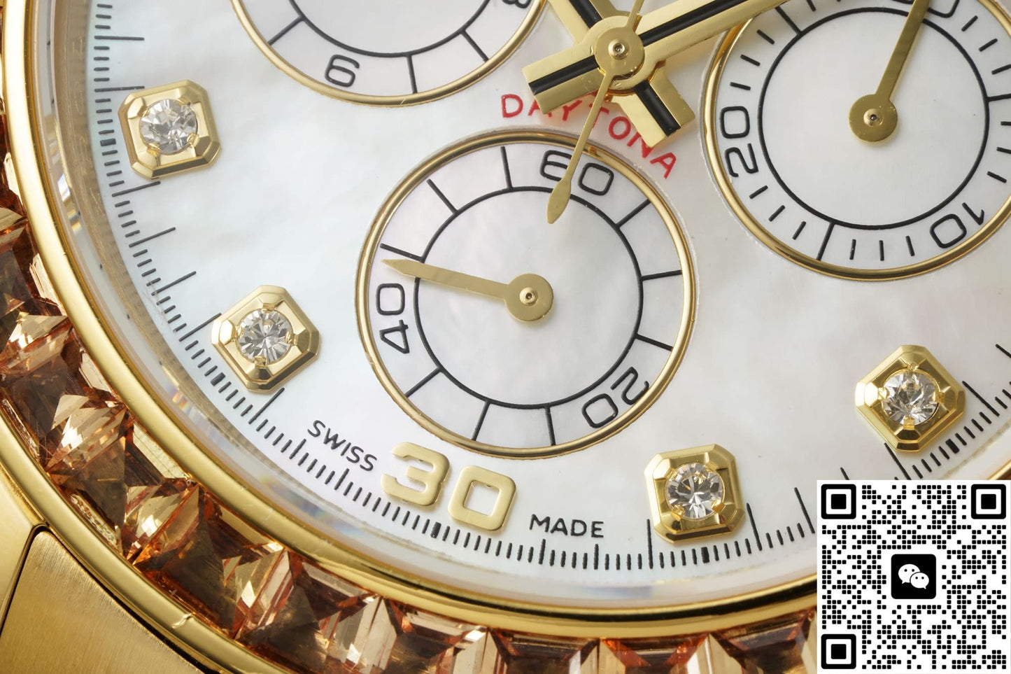 Rolex Daytona 116578SACO PPM Factory Diamond-set Bezel
