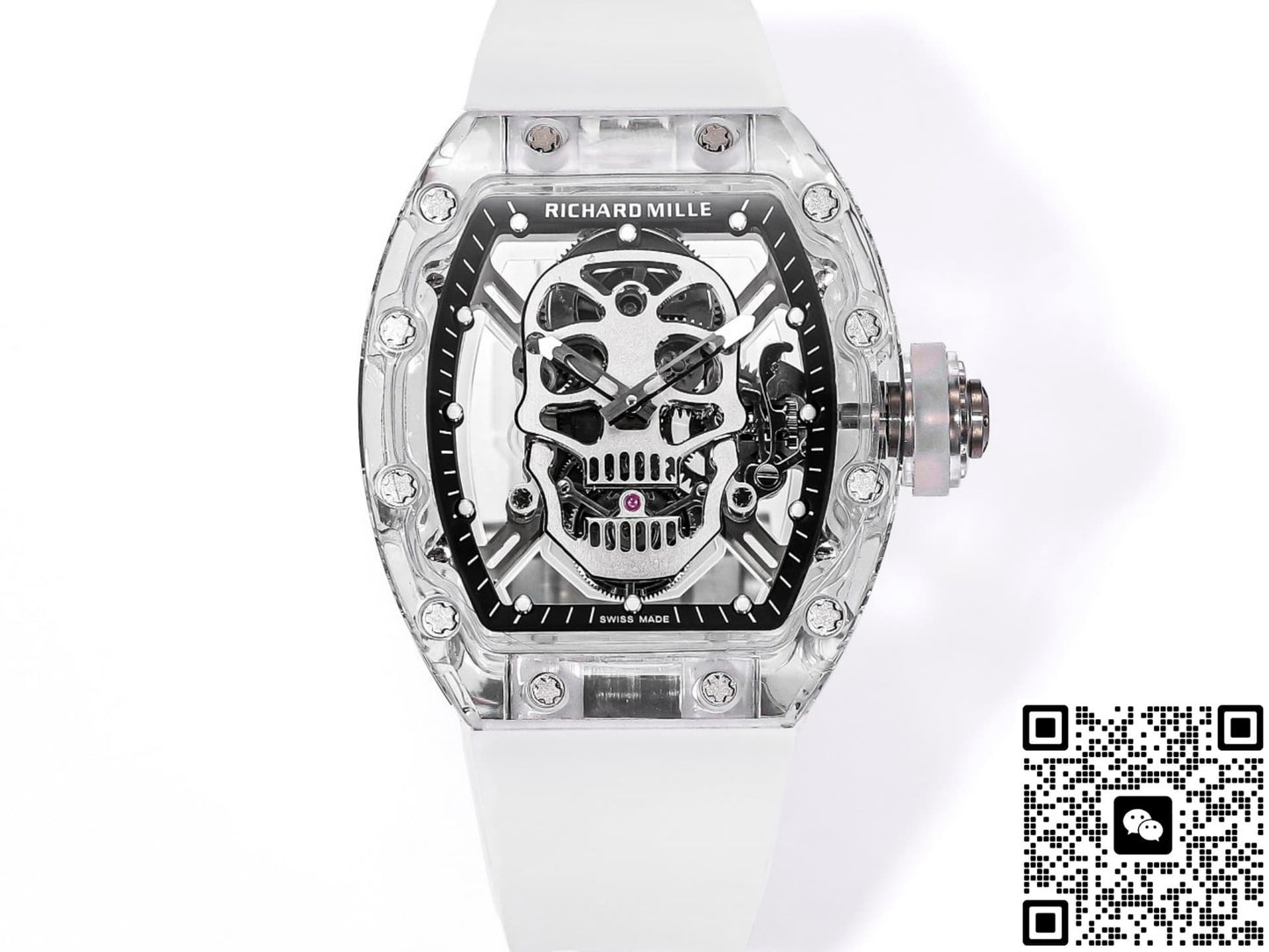 Richard Mille RM052 MS Factory Rubber Strap