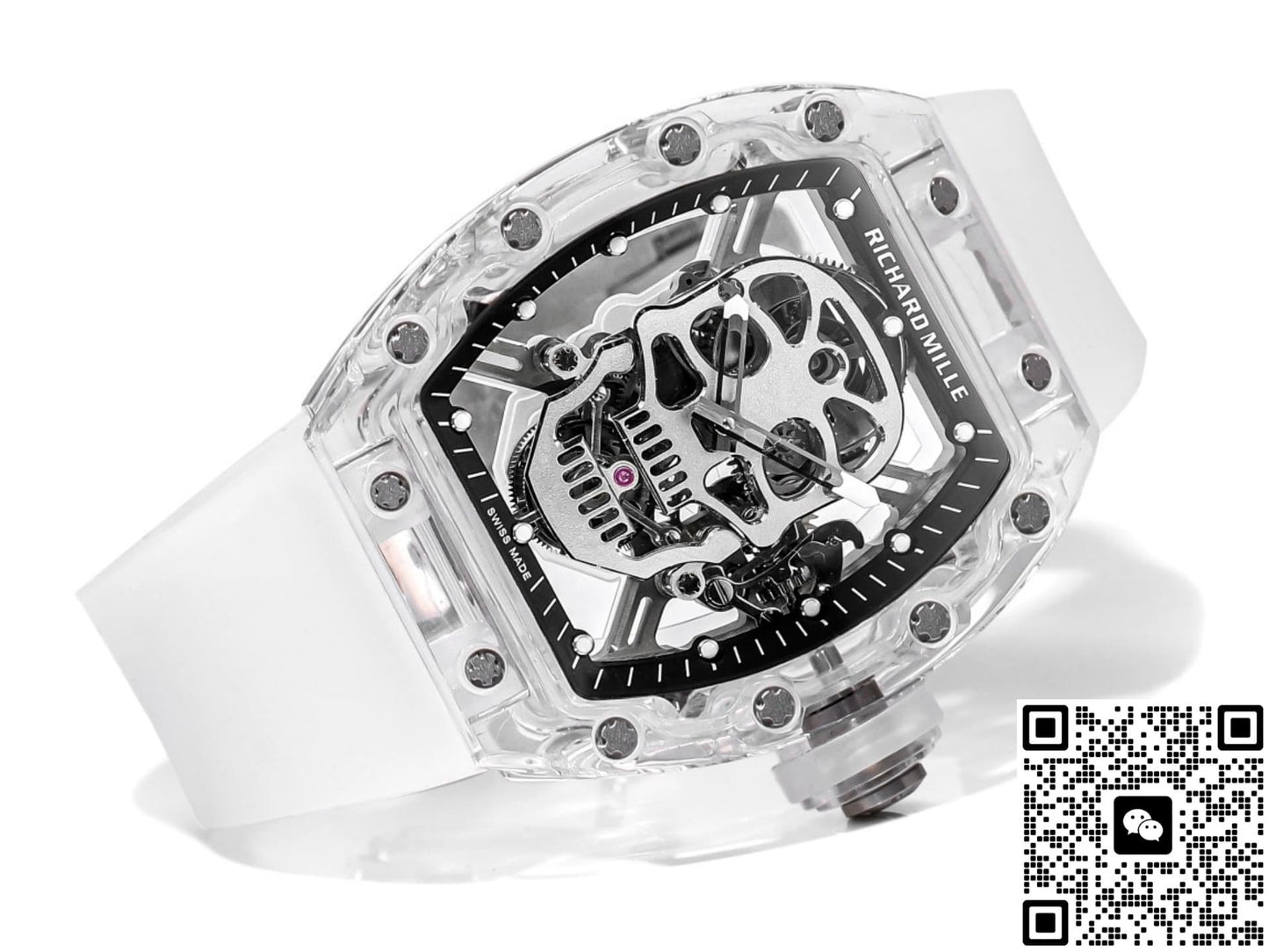Richard Mille RM052 MS Factory Rubber Strap